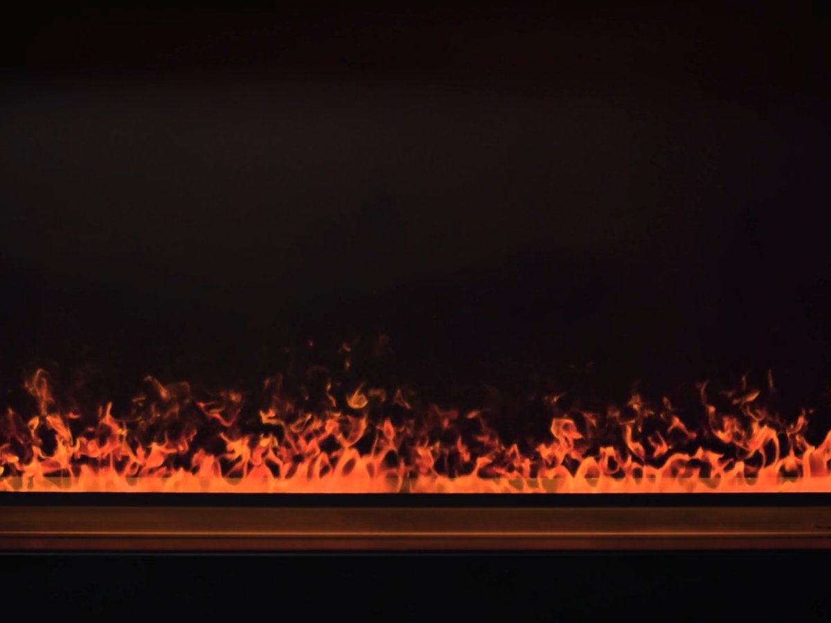 NetZero 40" NZWP40B Waterplace Platinum Vapor Electric Fireplace
