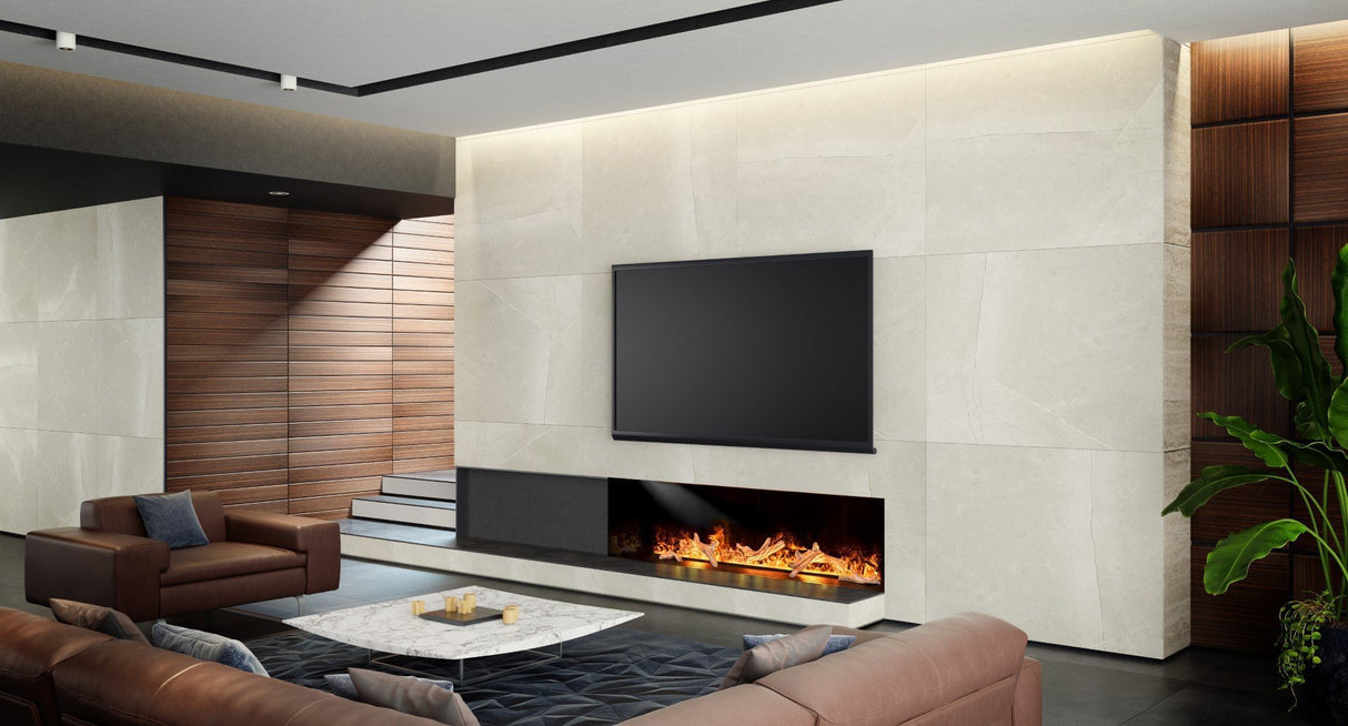 NetZero 40" NZWP40B Waterplace Platinum Vapor Electric Fireplace