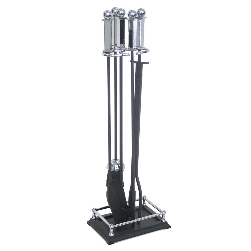 Pilgrim 5 Piece Old English Tool Set - Polished Nickel