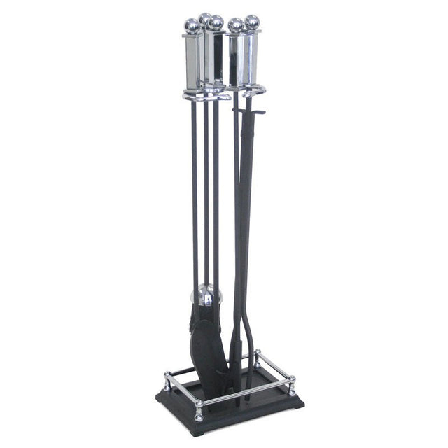 Pilgrim 5 Piece Old English Tool Set - Polished Nickel
