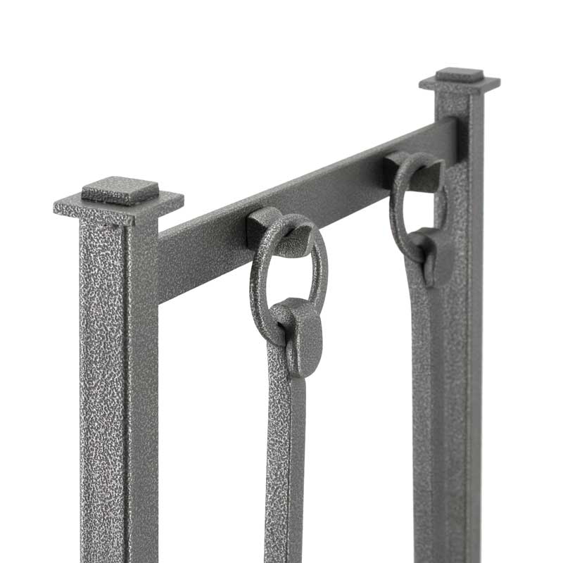 Pilgrim Craftsman Indoor Firewood Rack and Tool Set - Vintage Iron