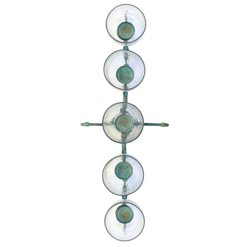 Pilgrim Ellington Candelabra - 5 Candles - Weathered Patina