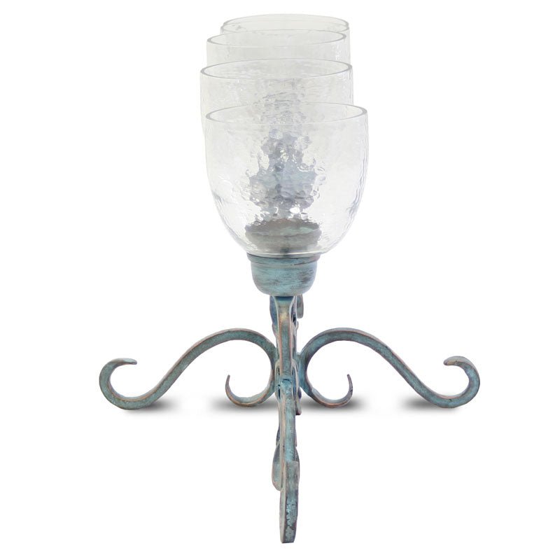 Pilgrim Ellington Candelabra - 5 Candles - Weathered Patina