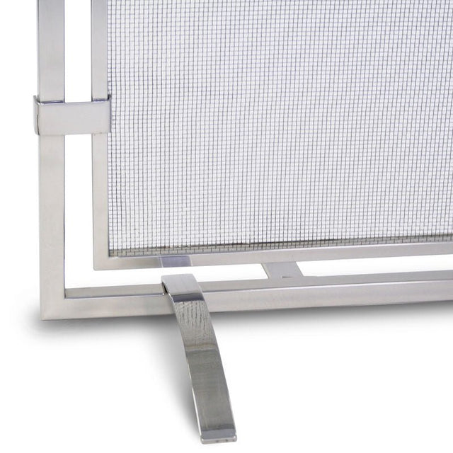 Pilgrim Single Panel Sinclair Screen - Polished Nickel