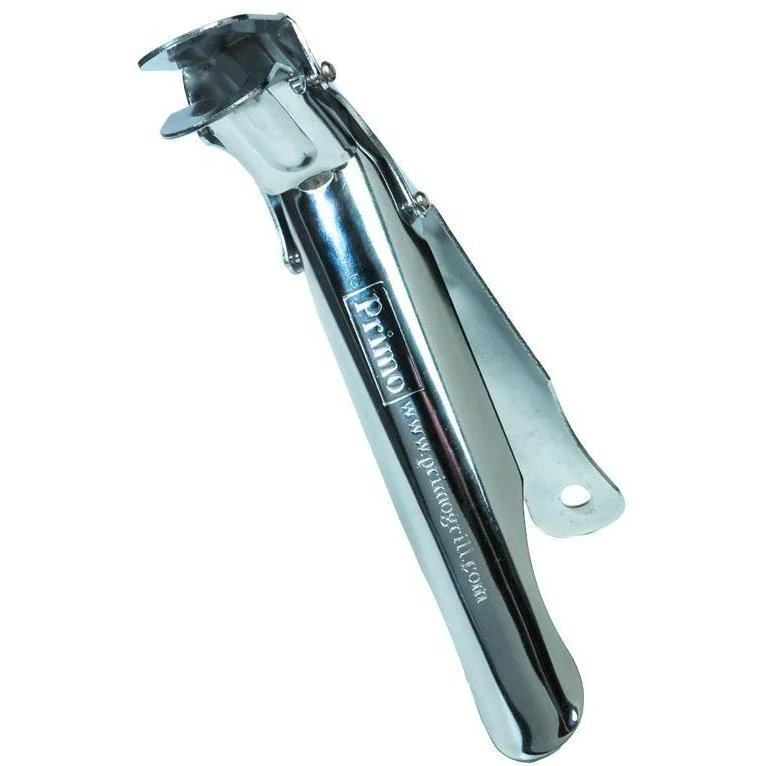 Primo 21.5 Inch Ceramic Kamado Grill Freestanding With Cradle & Side Shelves - PGCRC