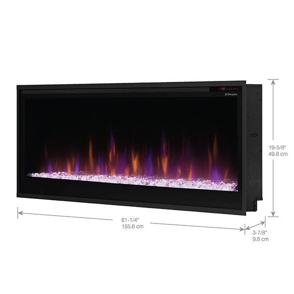 Dimplex Multi-Fire Slim 60 Inch Linear Electric Fireplace