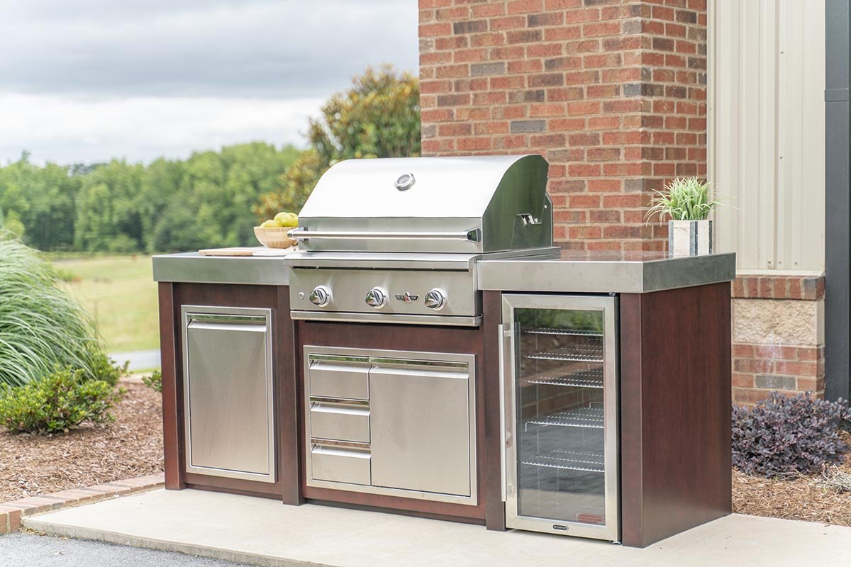 Stoll Prefabricated and Custom Outdoor Kitchen Islands