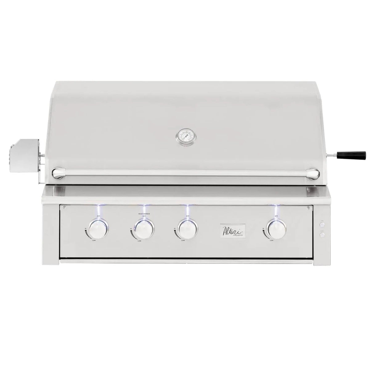 Summerset Alturi 42-Inch 3-Burner Built-In Gas Grill With Stainless Steel Burners & Rotisserie