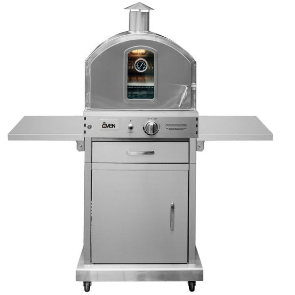 Summerset Freestanding Gas Outdoor Pizza Oven on Cart - SS-OVFS