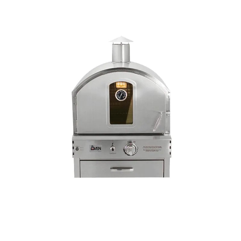 Summerset Freestanding Gas Outdoor Pizza Oven on Cart - SS-OVFS