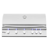 Summerset Sizzler Pro 40-Inch 5-Burner Built-In Gas Grill With Rear Infrared Burner