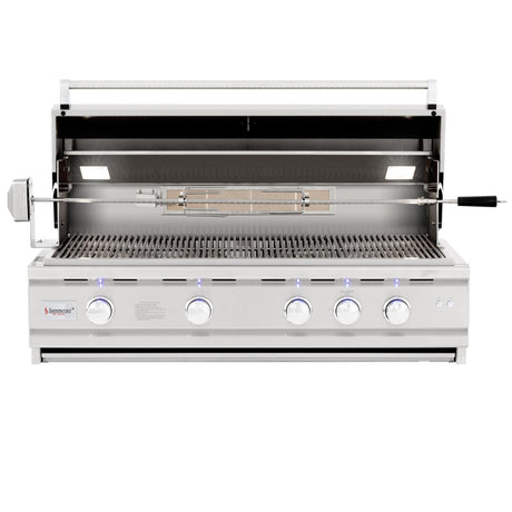 Summerset TRL Deluxe 44-Inch 4-Burner Built-In Gas Grill With Rotisserie