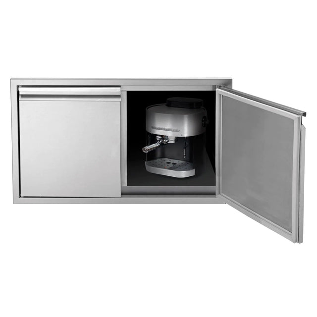 Twin Eagles 36 X 21-Inch Low Profile Sealed Stainless Steel Dry Storage Pantry