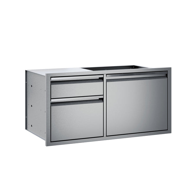 Twin Eagles 42-Inch Stainless Steel Access Door & Double Drawer Combo - TEDD422-B