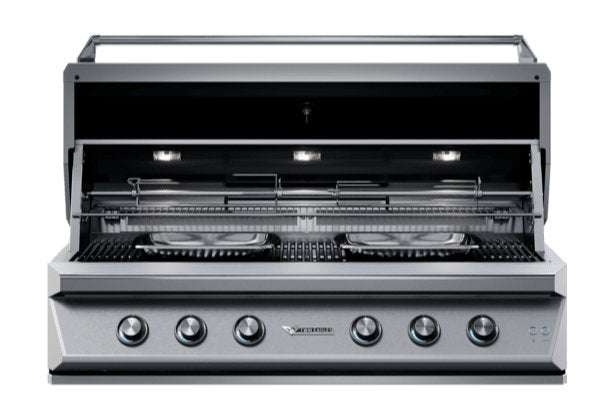 Twin Eagles 54-Inch 4-Burner Built-In Gas Grill with Sear Zone & Two Infrared Rotisserie Burners