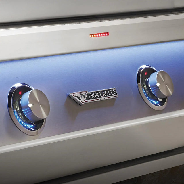 Twin Eagles Eagle One 42-Inch 3-Burner Built-In Gas Grill with Sear Zone & Infrared Rotisserie Burner