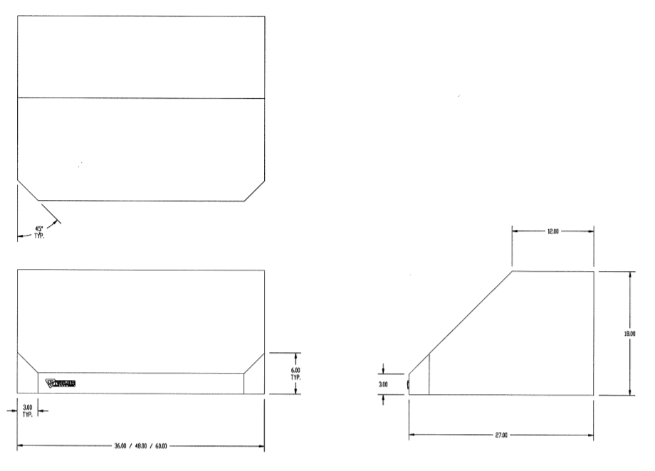 Twin Eagles Stainless Steel Outdoor Vent Hood With Internal 1200 CFM Blower Motor