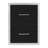 Wildfire 16 X 22 Double Access Drawer - WF-DDW1622-BSS