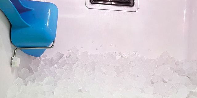 XO 15 Inch Undercounter Indoor Nugget Ice Maker with Drain Pump