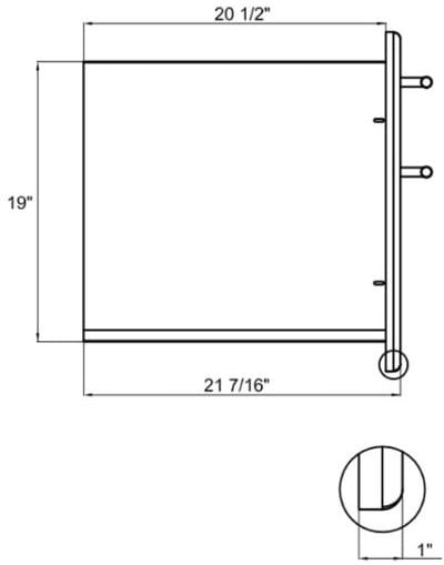 XO 16 Inch Pro-Grade Luxury Double Drawer & Convenient Storage