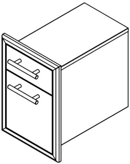 XO 16 Inch Pro-Grade Luxury Double Drawer & Convenient Storage