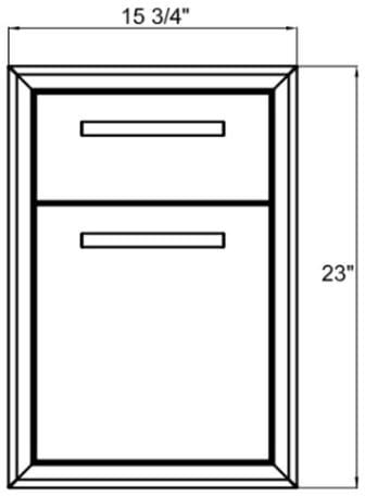 XO 16 Inch Pro-Grade Luxury Double Drawer & Convenient Storage
