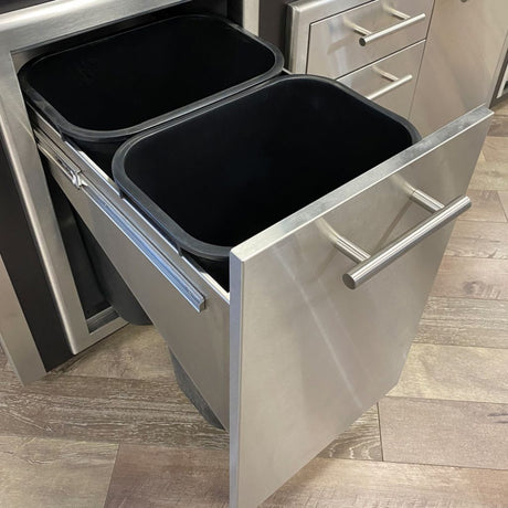 XO 20 Inch Pro-Grade Luxury Trash Roll Out Drawer