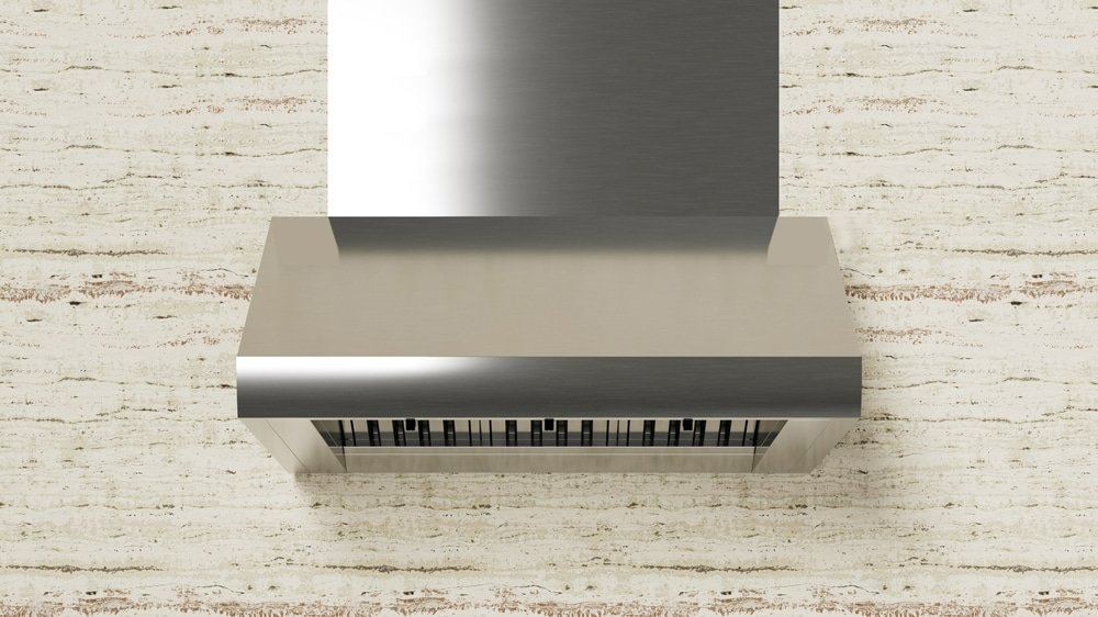 XO 42 Inch Pro Style Wall Mount Ducted Hood with 1200 CFM & LED Lights