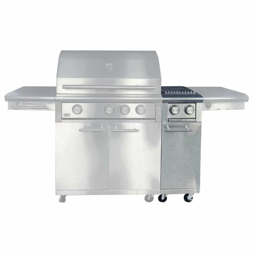 XO Performance XLT Freestanding Gas Side Burner Bolt-To Cart