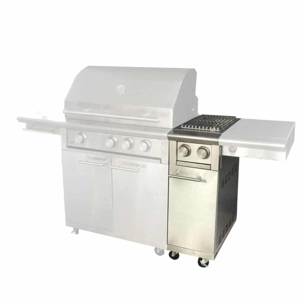 XO Performance XLT Freestanding Gas Side Burner Bolt-To Cart