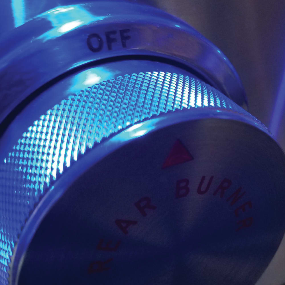 XO Pro Luxury 42 Inch Freestanding Gas Grill On Cart with Infrared Burner & Rotisserie