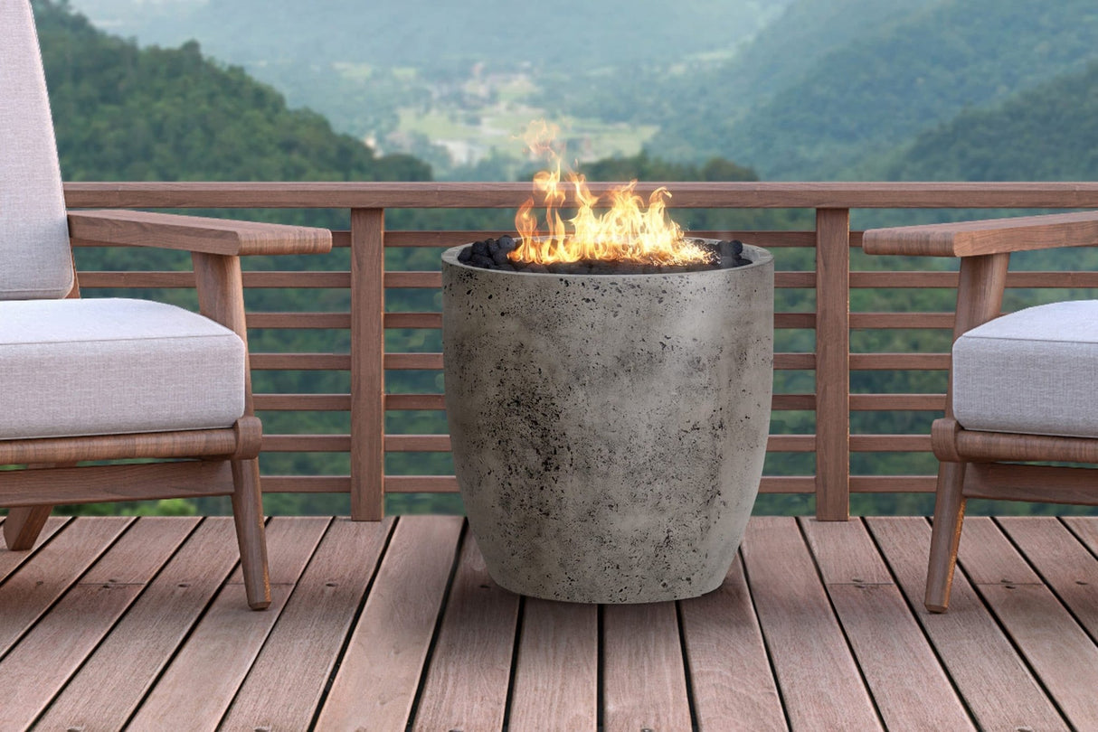 XO Round Fire Vessel Fire Pit