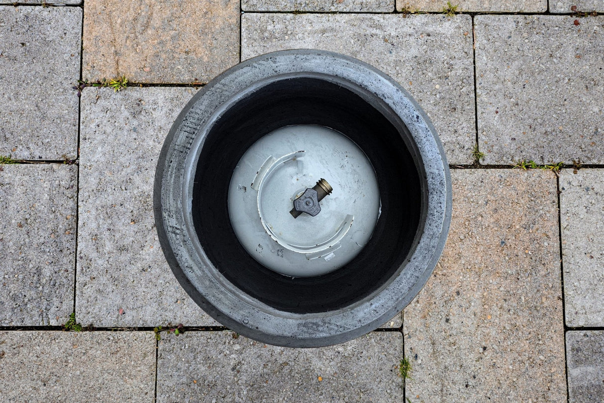 XO Round Propane Tank Enclosure