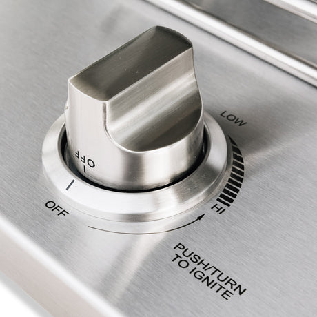 Summerset SB1 Single Side Burner - control knob detail