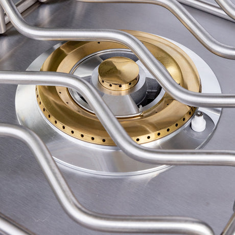 Summerset SB1 Single Side Burner - brass burner detail