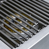 Summerset Pro Double Side Burner - grate and burner detail