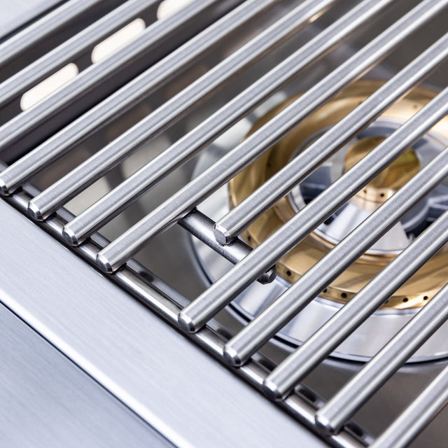 Summerset SB2 Double Side Burner - stainless steel cooking grates