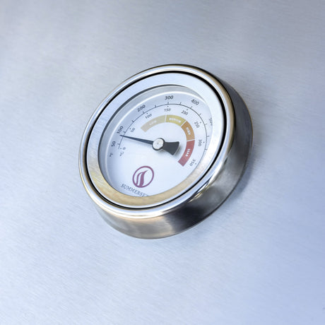 Summerset TRL Pro Built-In Gas Grill - temperature gauge