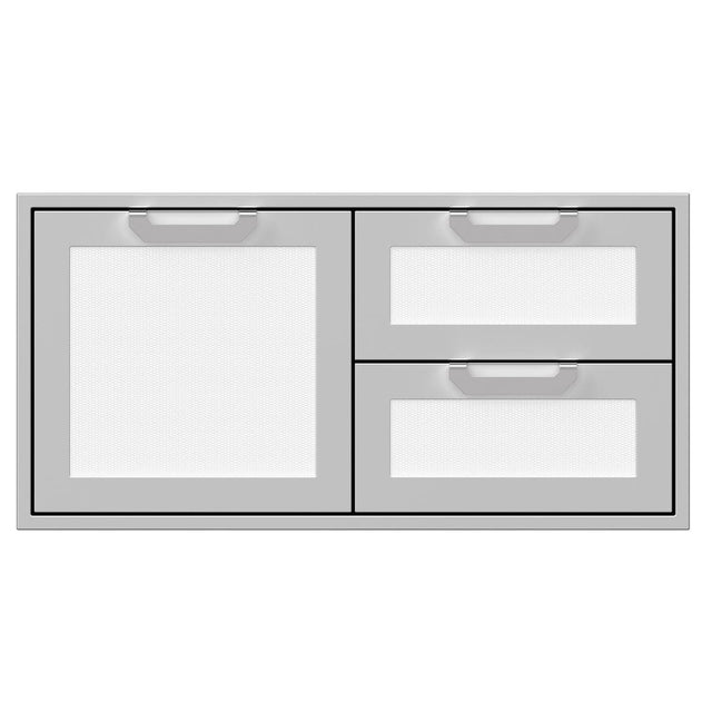 Hestan 36-Inch Double Drawer And Single Storage Door Combo