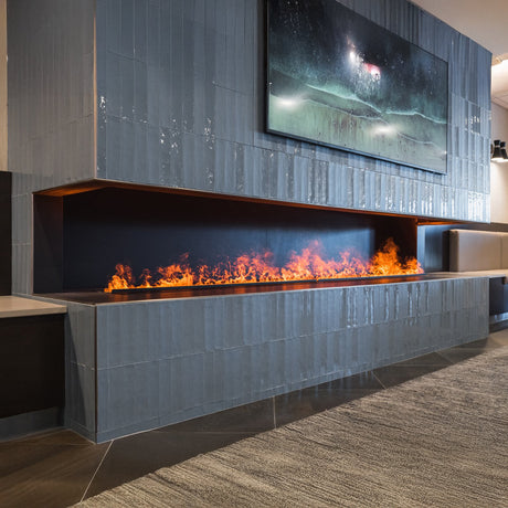 Aquafire Lite water vapor electric fireplace insert