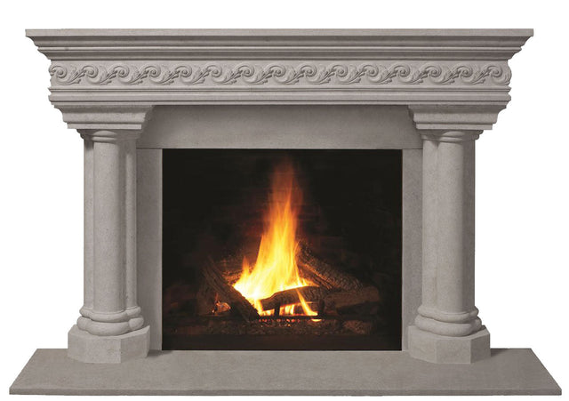 Omega Fireplace Mantel Surround (Cast Stone) 1110S.555 GS
