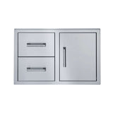Broilmaster BSAW3422SD stainless steel outdoor kitchen component