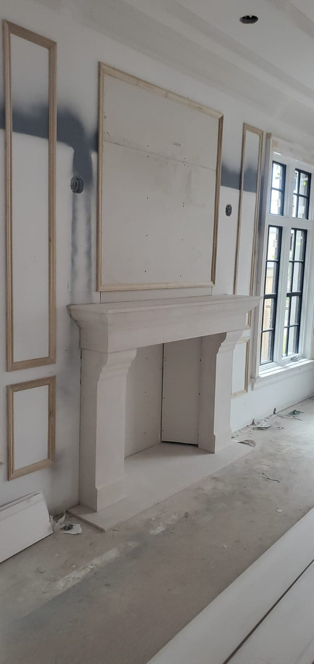 Omega Fireplace Mantel Surround (Cast Stone) 1147.556 GS