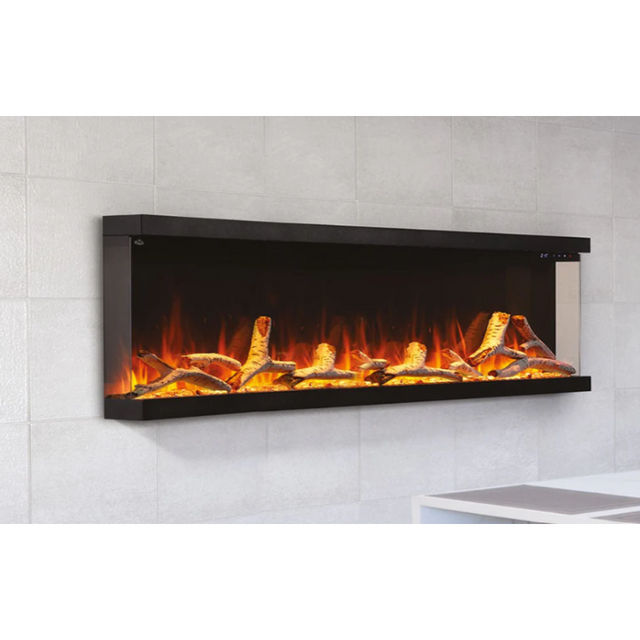 Napoleon Astound FlexMount 74" Linear Electric Fireplace | NEFL74AB