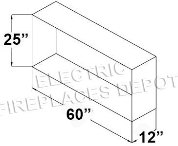 Amantii Panorama Deep 60 framing diagram