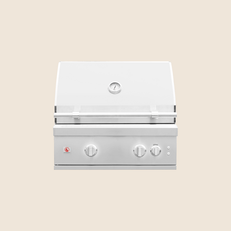 Summerset Quest QST30 30-Inch Built-In Gas Grill - front view hood closed