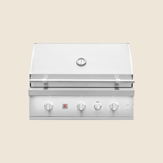 Summerset Quest QST36 36-Inch Built-In Gas Grill - front view hood closed