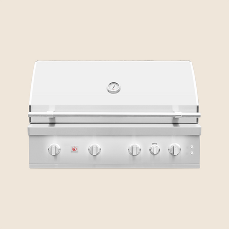Summerset Quest QST42 42-Inch Built-In Gas Grill - front view hood closed