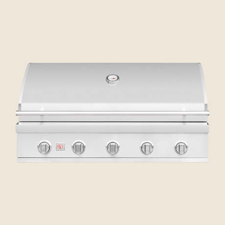 Summerset Sizzler SZR40 40-Inch Built-In Gas Grill - front view hood closed