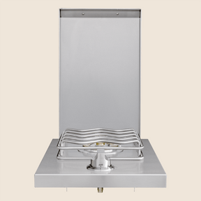 Summerset SB1 Single Side Burner - front view with lid open
